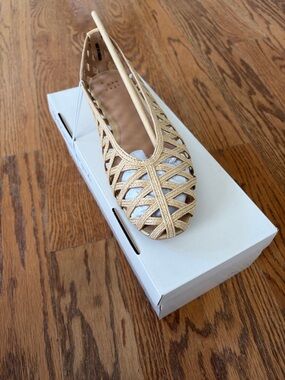 a new day Woven Slingback Flat - Tan